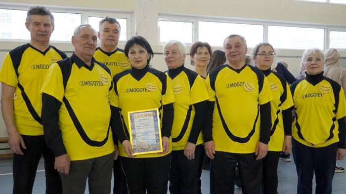 Команда ОАО "Моготекс" приняла участие в спартакиаде депутатского и ветеранского актива "Возраст спорту не помеха"