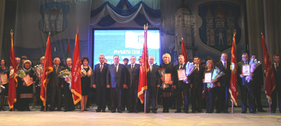 «Моготекс» принял переходящее почетное знамя города Могилева