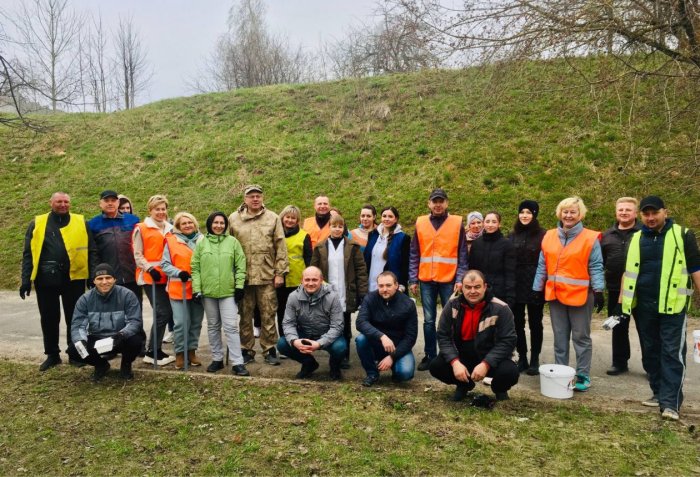 15 апреля коллектив ОАО «Моготекс» принял участие в городском субботнике