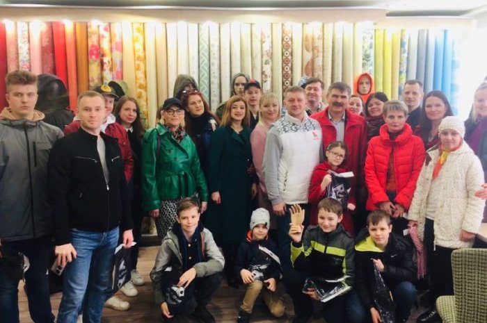 ОАО "Моготекс" посетили гости и жители Могилева в рамках городского проекта «Родное-народное! Дорогами Единства, Развития, Славы!» 