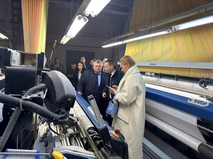 26 октября в ОАО «Моготекс» провели прием делегации из Оренбургской области