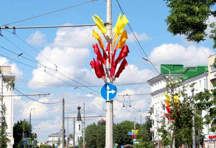 Более 20 тысяч флагов украсят Могилев ко Дню города