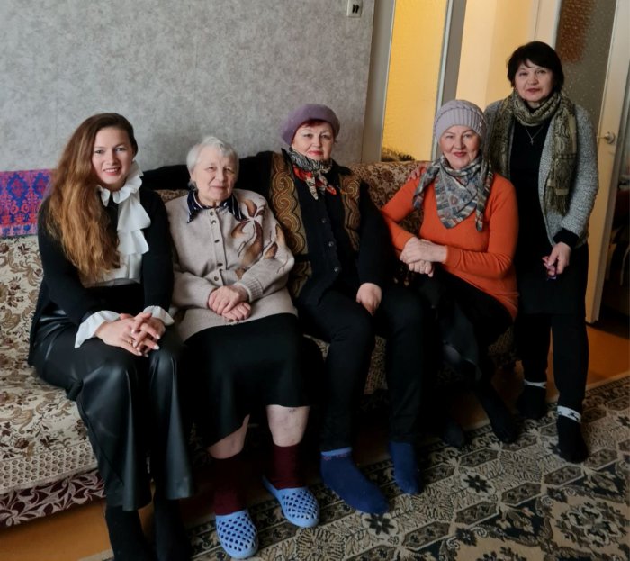 «ОТ ВСЕЙ ДУШИ» -  с 3 по 14 января 2023 года в стране проходила республиканская благотворительная акция для пожилых людей 