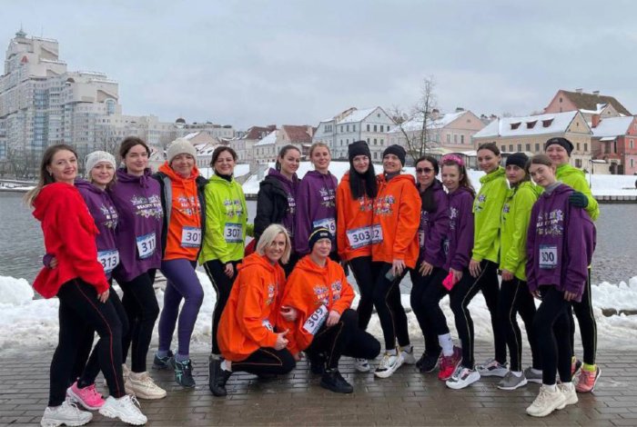 Сотрудницы ОАО "Моготекс" приняли участие в республиканском легкоатлетическом забеге BEAUTY RUN 2023