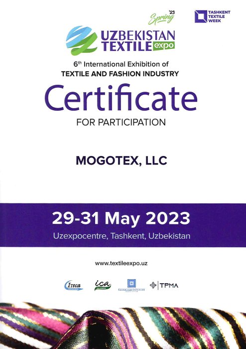 «Uzbekistan Textile Expo»-2023. Весна